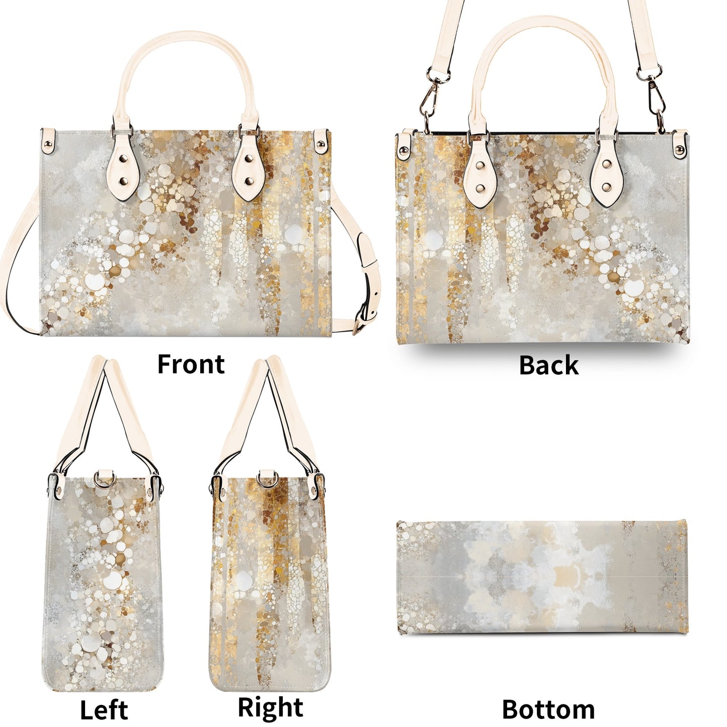Gold Grapes / Luxury Handbag ( 3 size )