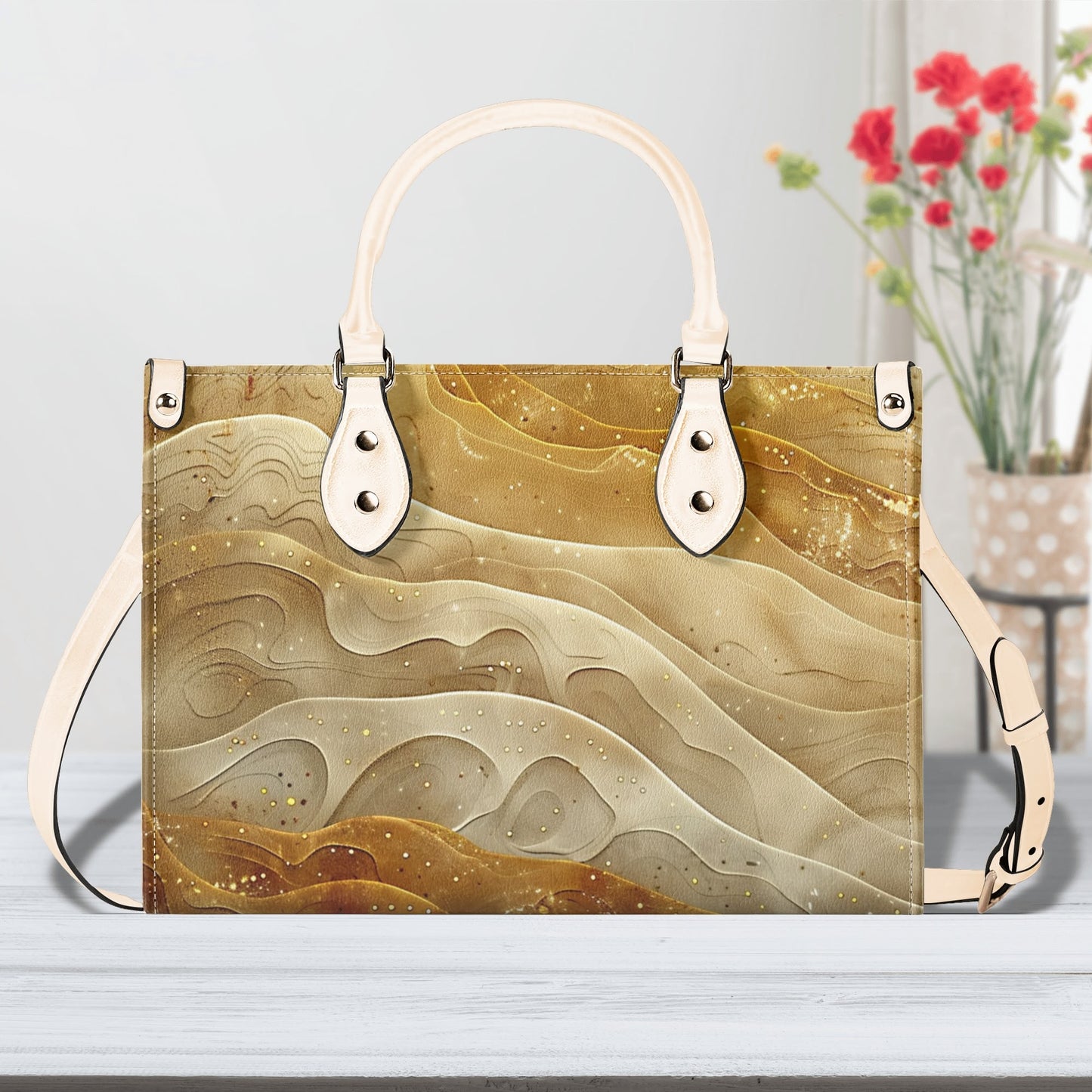 Sand Waves / Luxury Handbag ( 3 size )