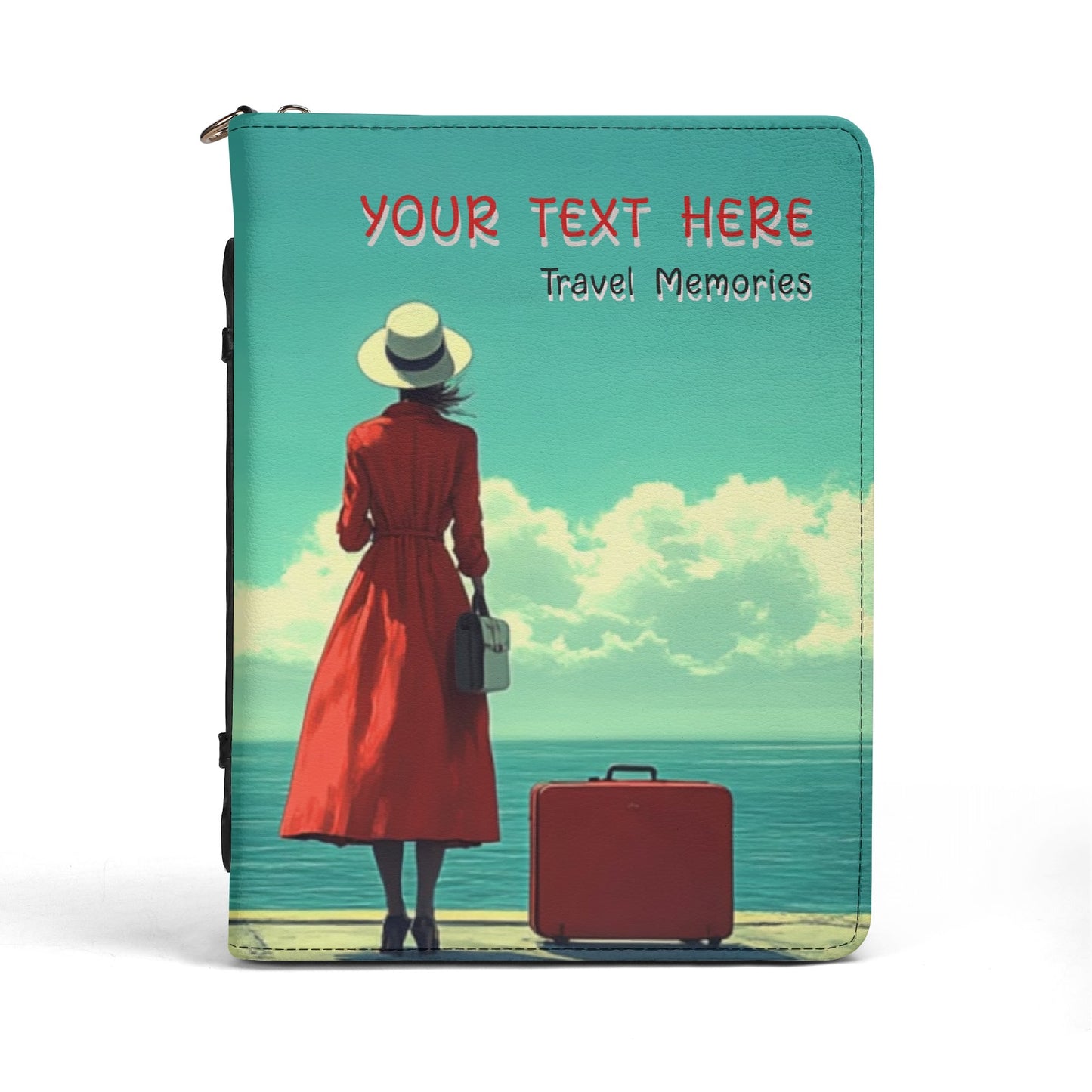 Customizable Travel Memories Briefcase