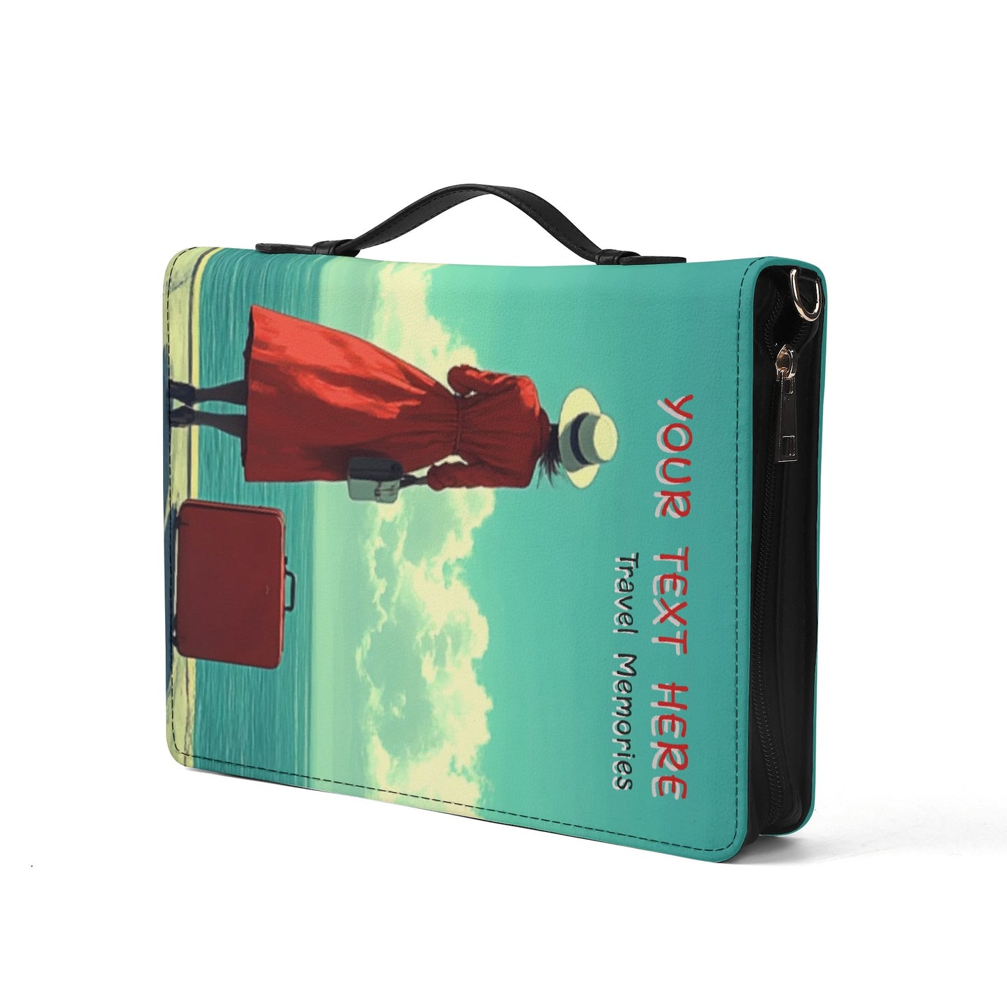Customizable Travel Memories Briefcase