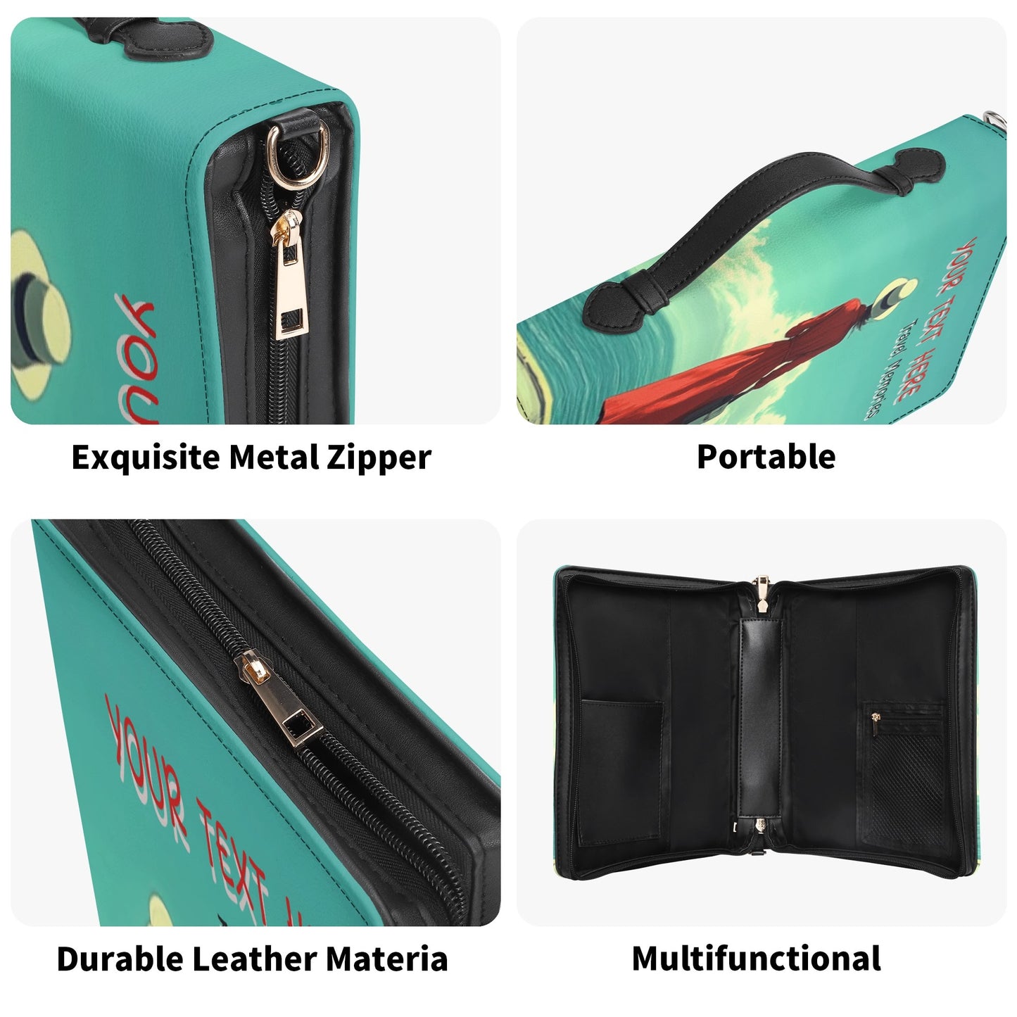 Customizable Travel Memories Briefcase