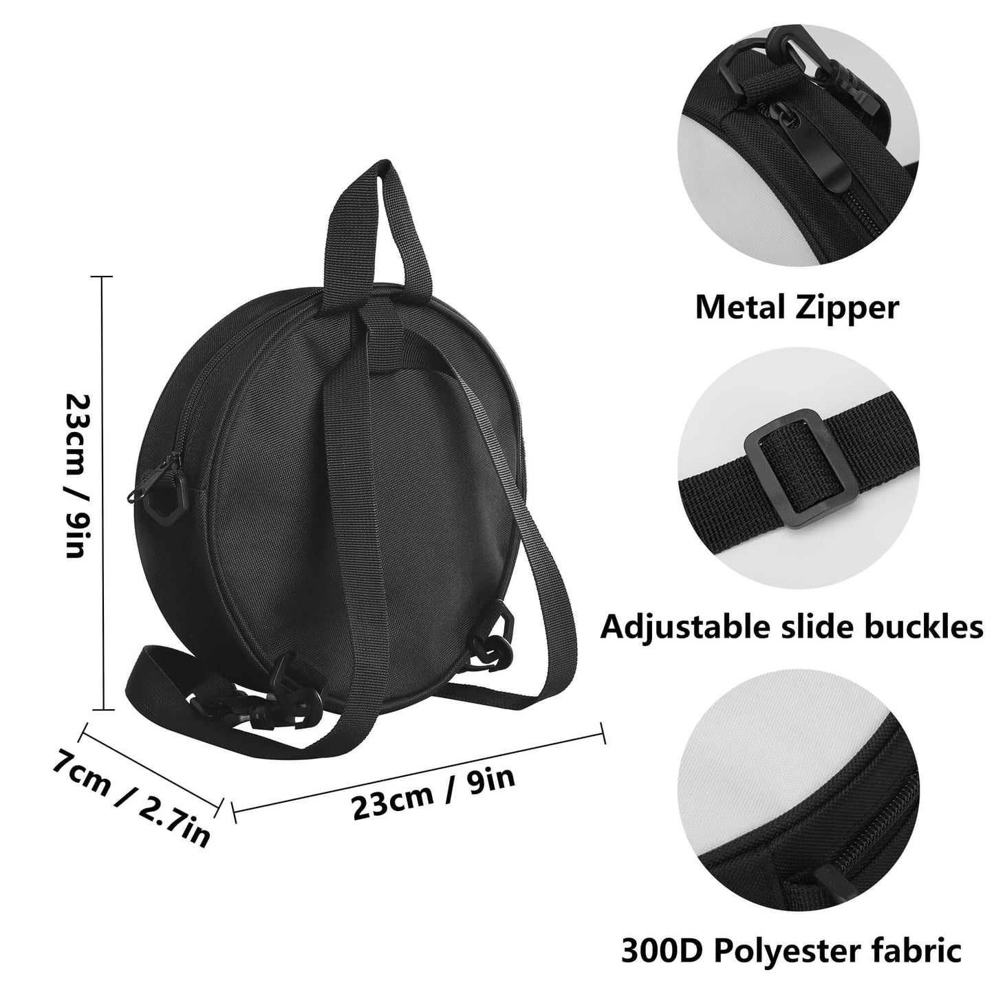 Harley Davidson (Gold) / Shoulder Bag convertible in Backpack