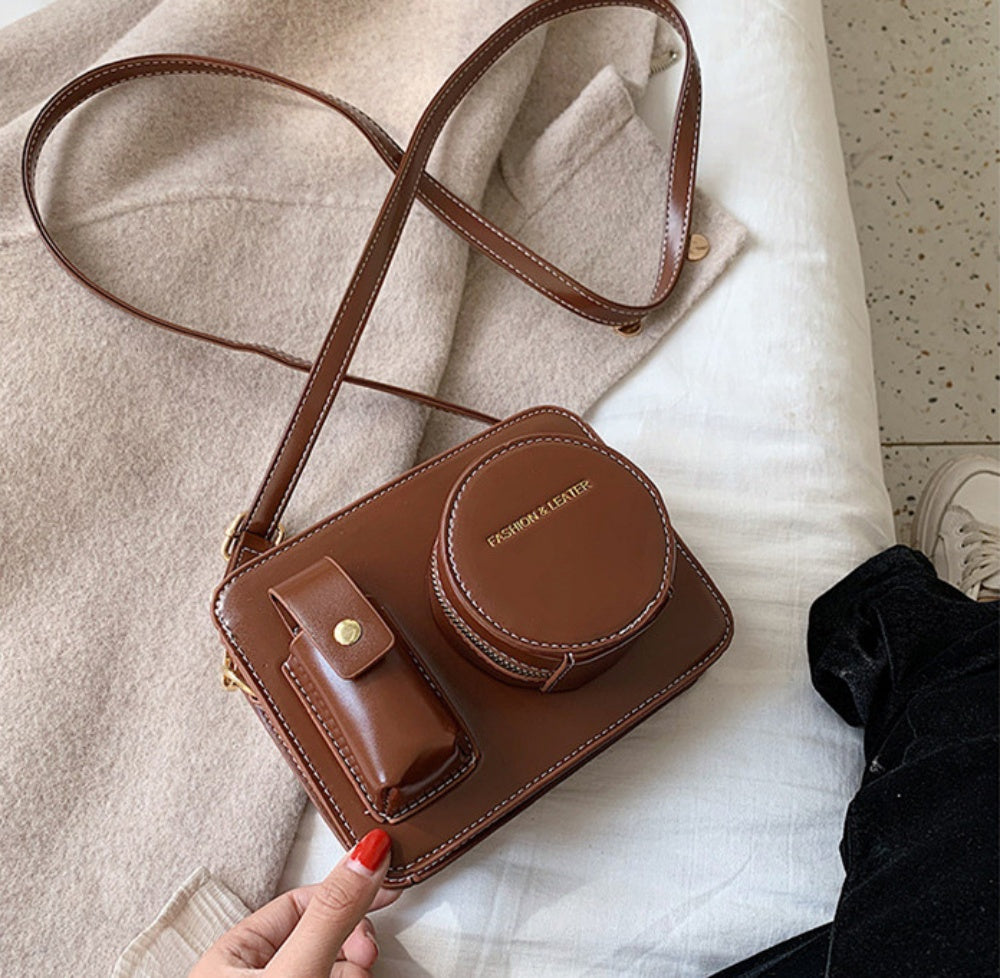 Mini Vintage Camera / Shoulder Handbag