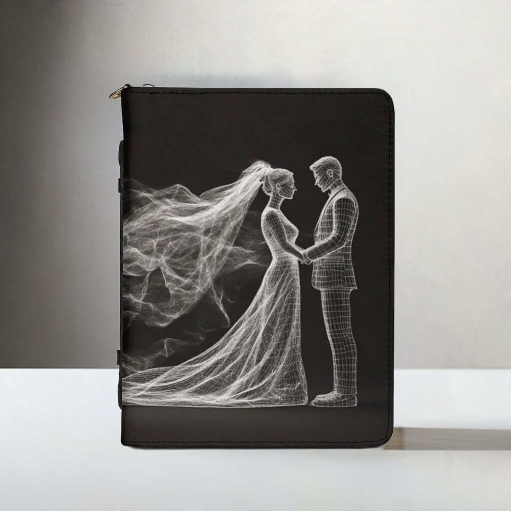 Wedding Day / Books briefcase with internal pockets