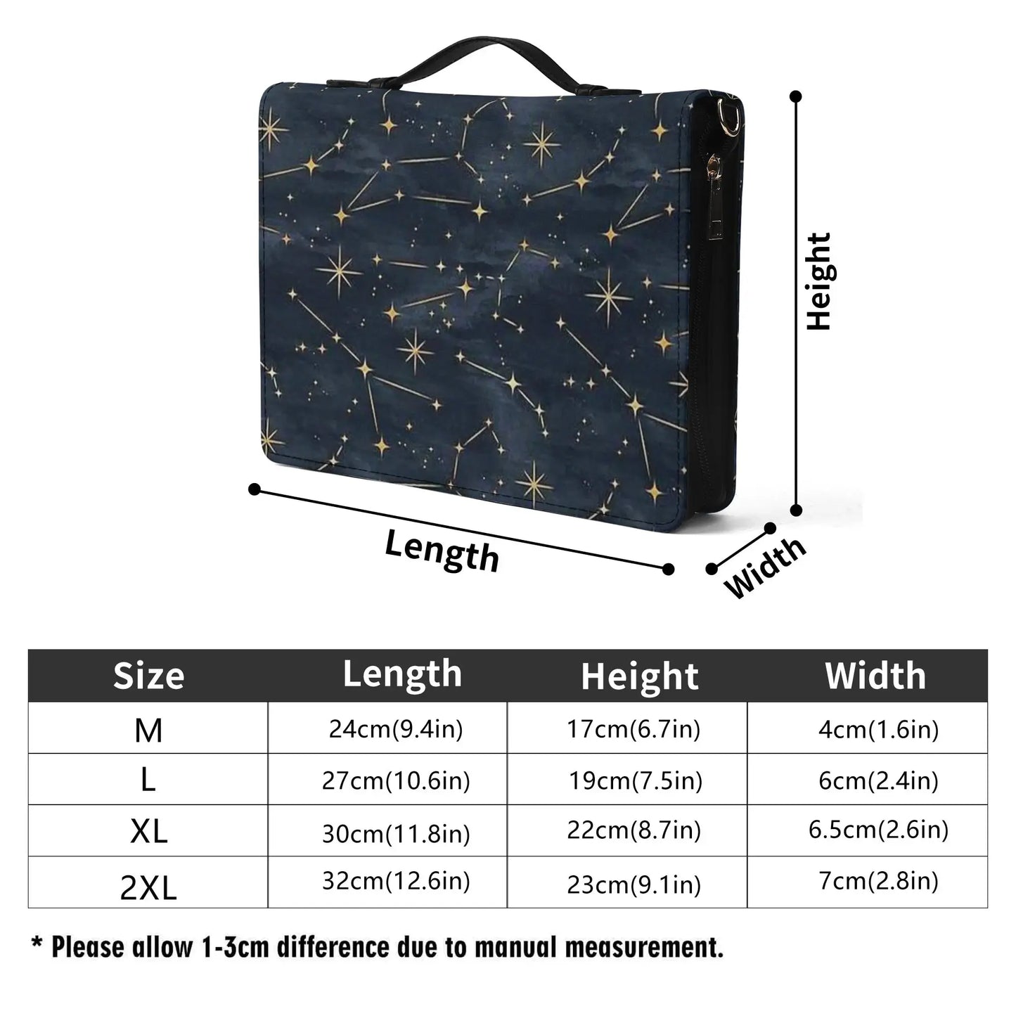 Constellations / Books briefcase with internal pockets