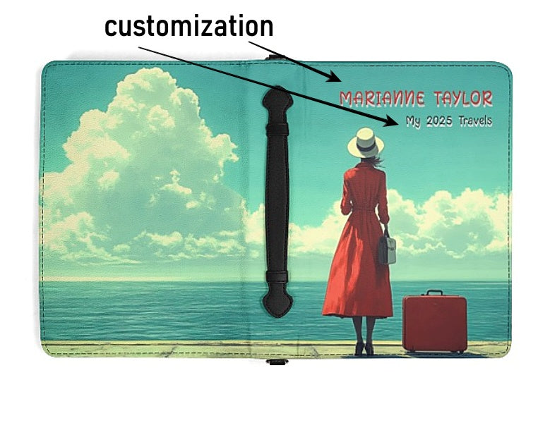 Customizable Travel Memories Briefcase