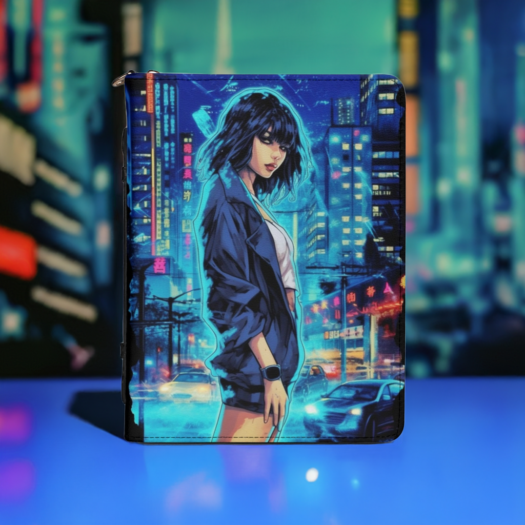 Manga Girl / Books briefcase with internal pockets
