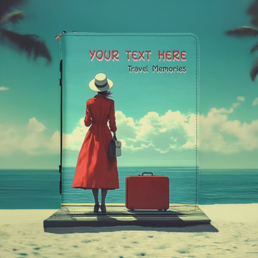 Customizable Travel Memories Briefcase