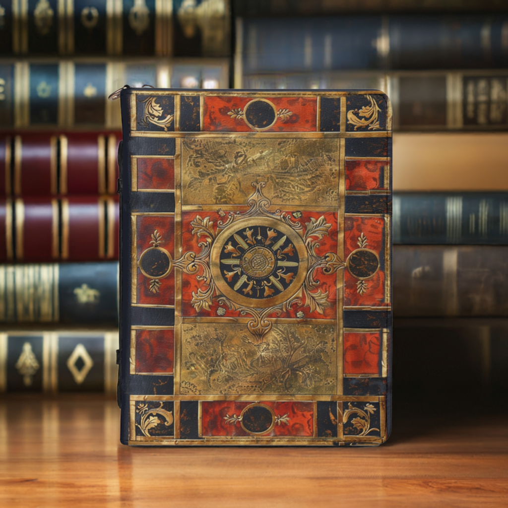 Enigma Book / Books briefcase with internal pockets