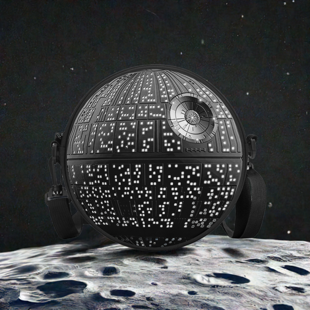 Death Star -Star Wars / Shoulder Bag convertible in Backpack