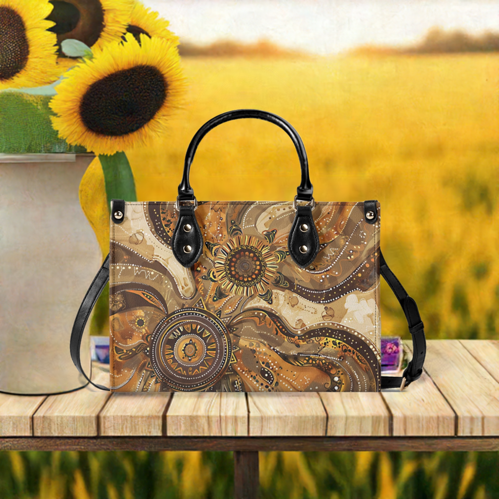 Sunflower / Luxury Handbag ( 3 size )