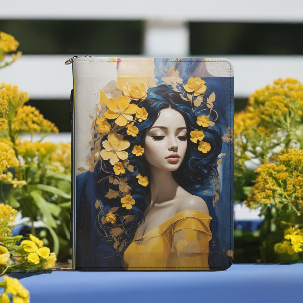 Coreopsis / Books briefcase with internal pockets