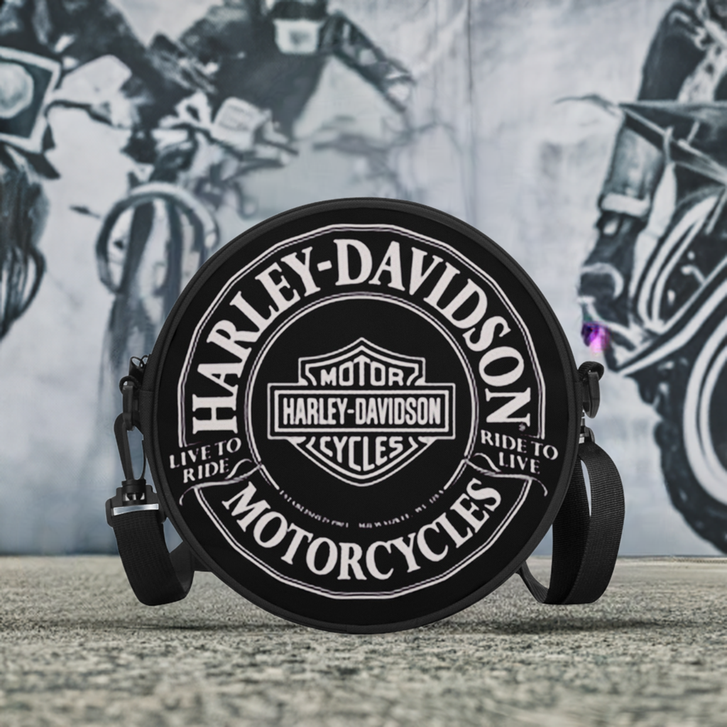 Harley Davidson / Shoulder Bag convertible in Backpack