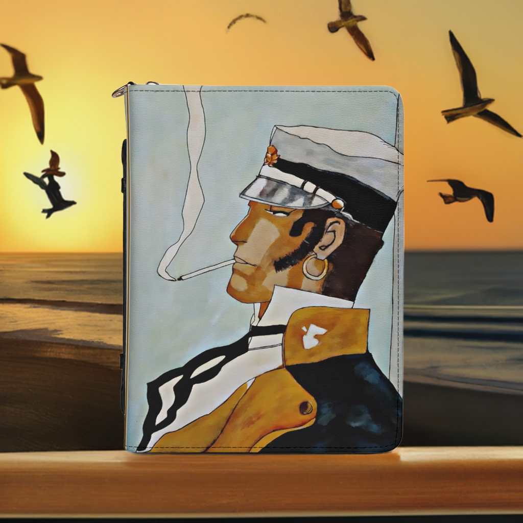 Corto Maltese.2 / Books briefcase with internal pockets