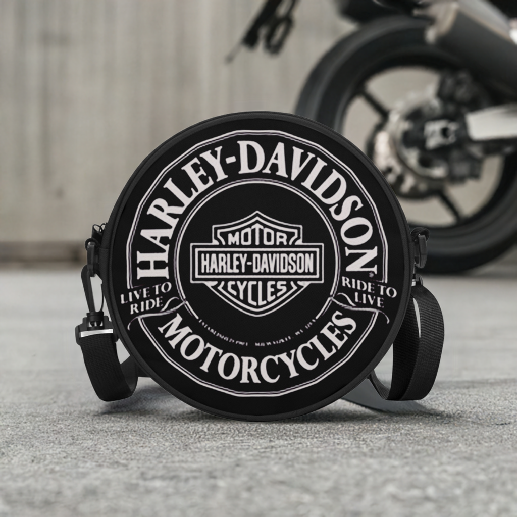 Harley Davidson / Shoulder Bag convertible in Backpack