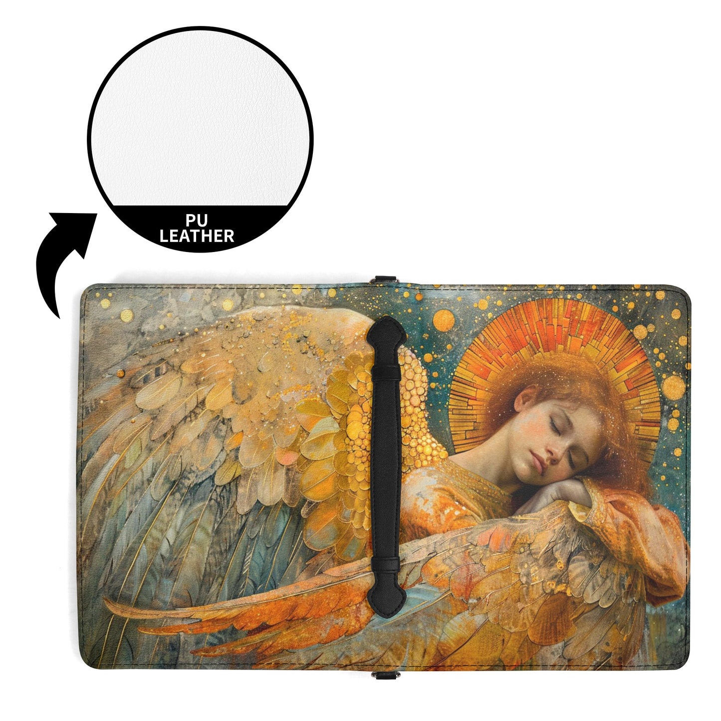 Sleeping Angel / Briefcase for Sacred Texts with internal pockets
