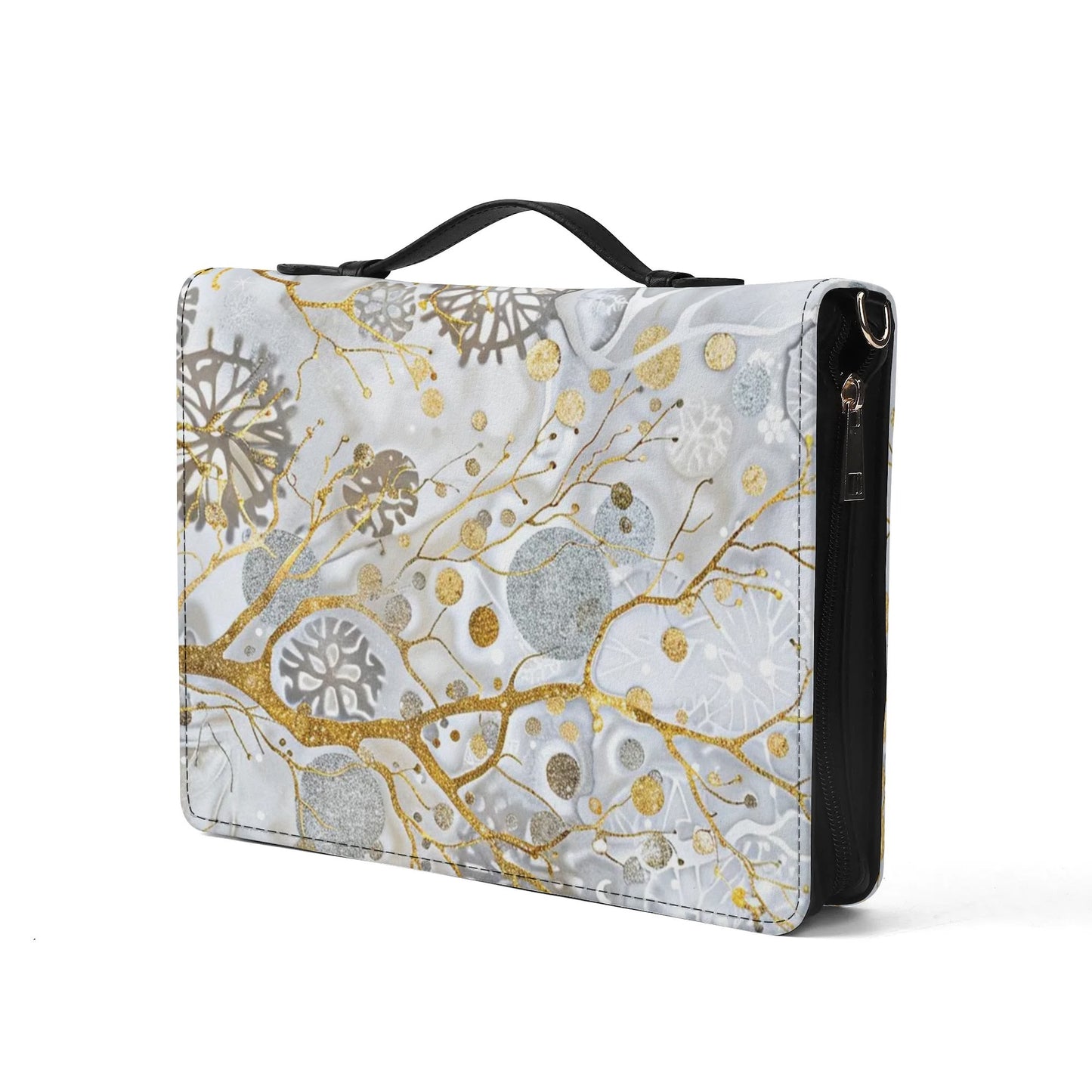 Snow  / Books briefcase with internal pockets