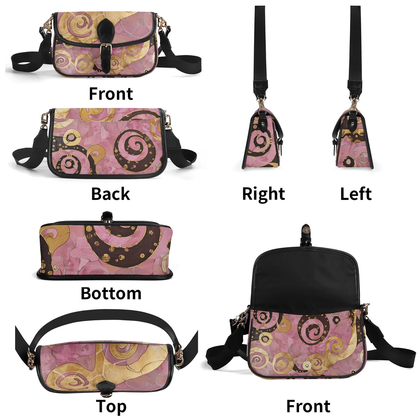 Gold Twist / Underarm Bag