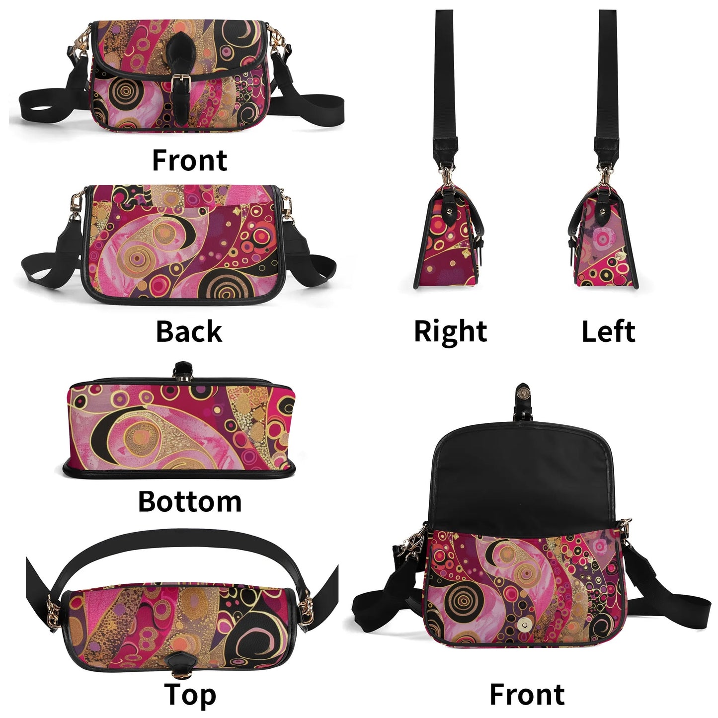 Fuchsia  / Underarm Bag