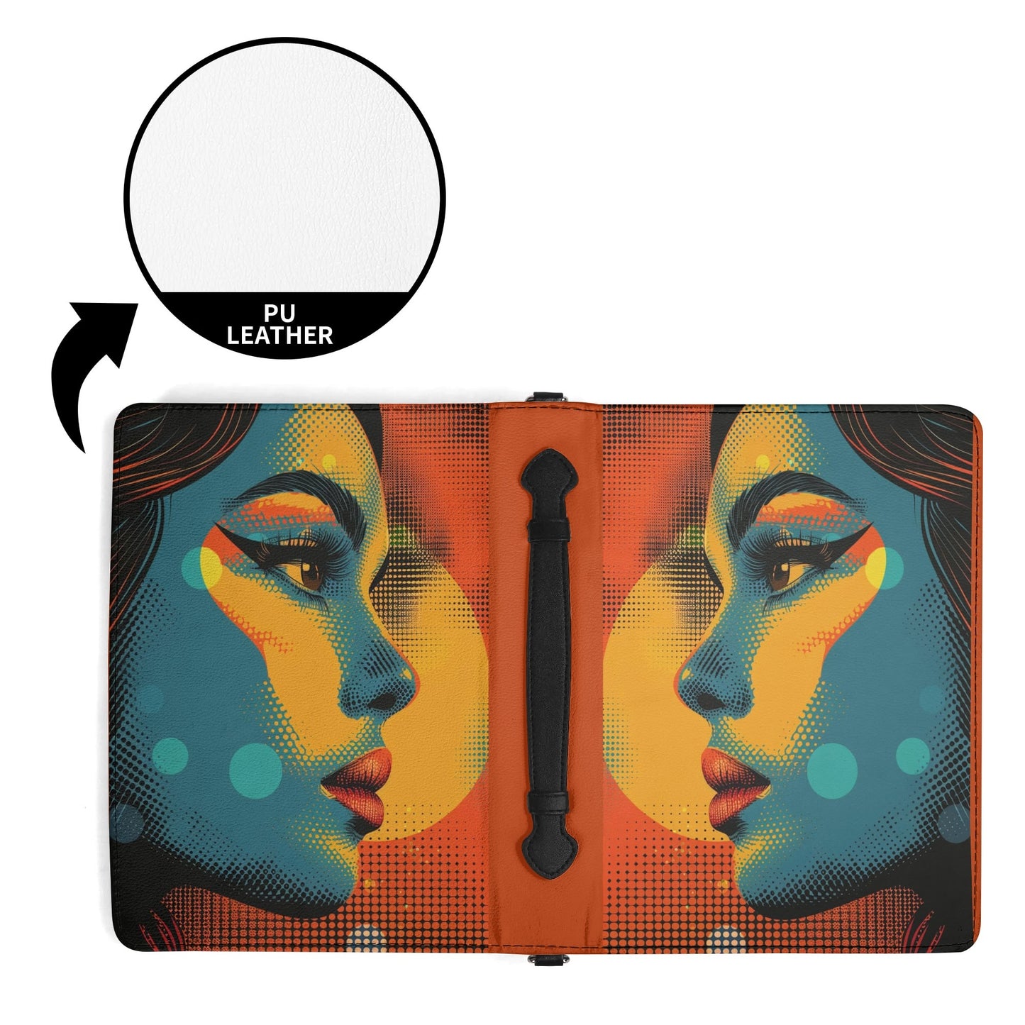 Sunset Style / Books briefcase with internal pockets