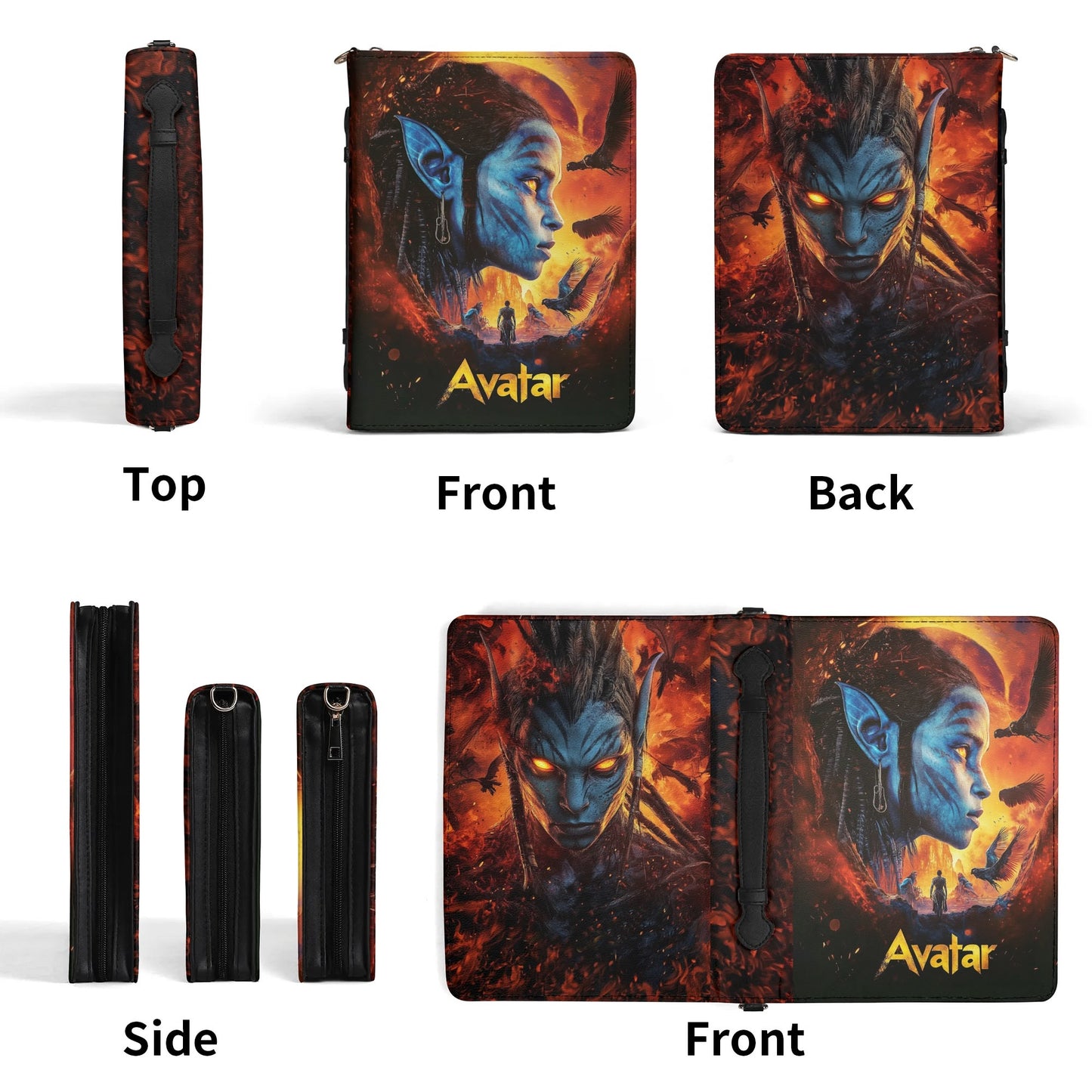 Avatar World / Books briefcase with internal pockets