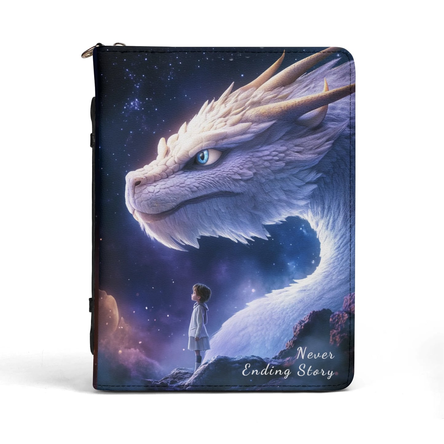 The Neverending Story / Books briefcase with internal pockets
