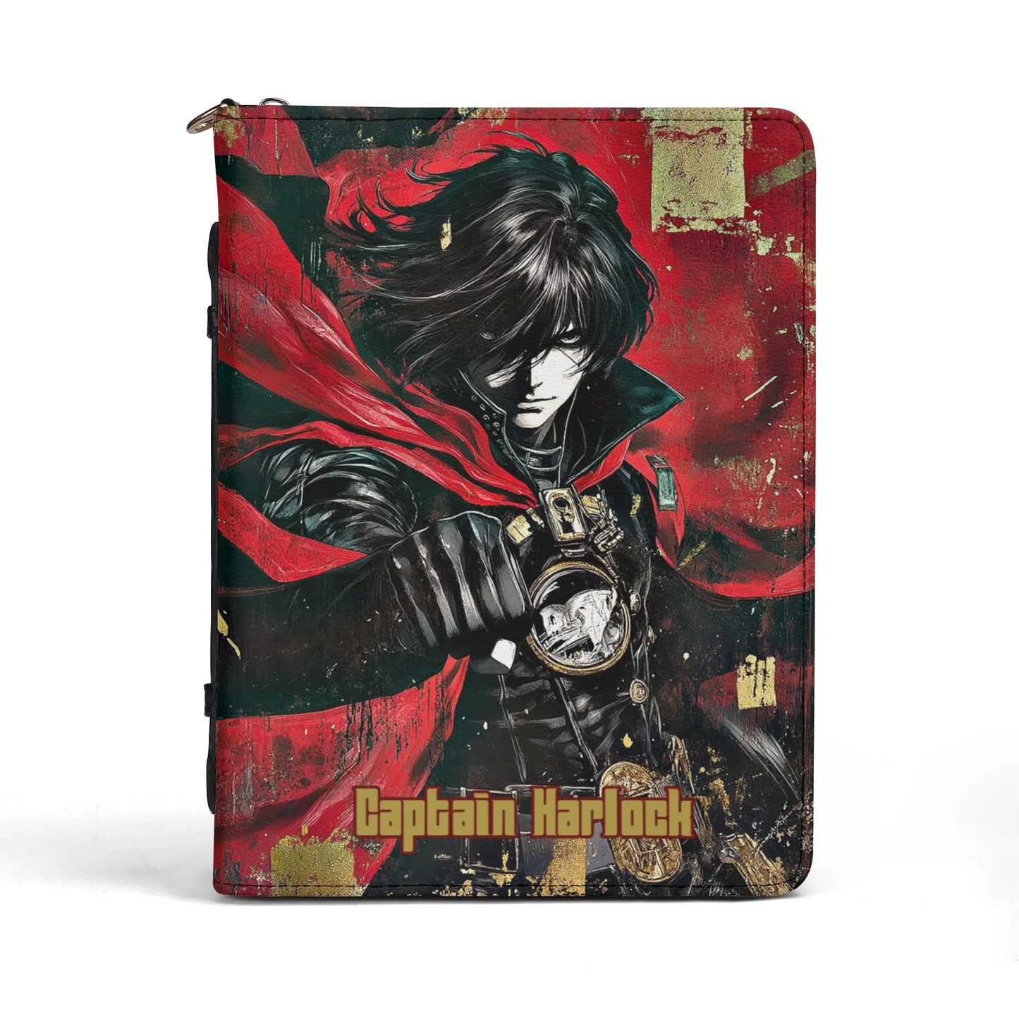 Captain Harlock / Books briefcase with internal pockets
