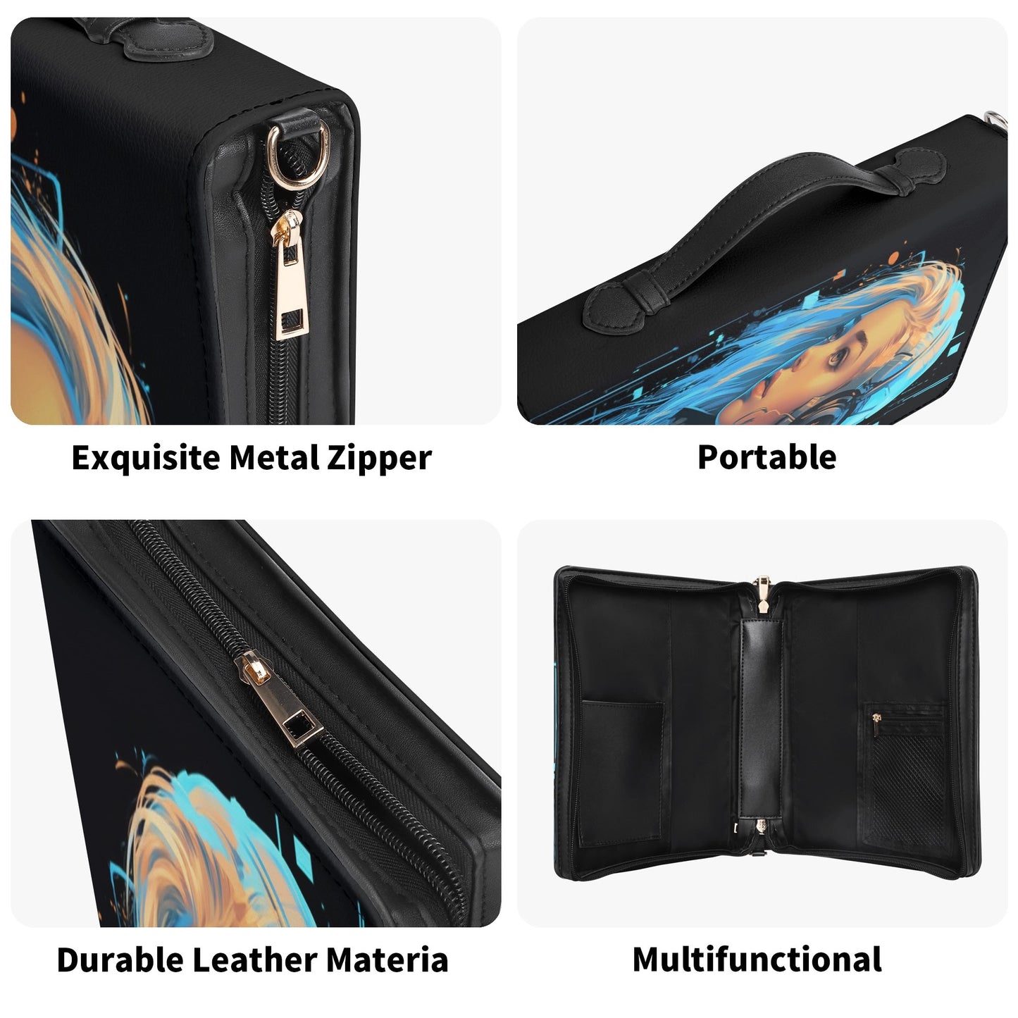 Future Girl / Books briefcase with internal pockets