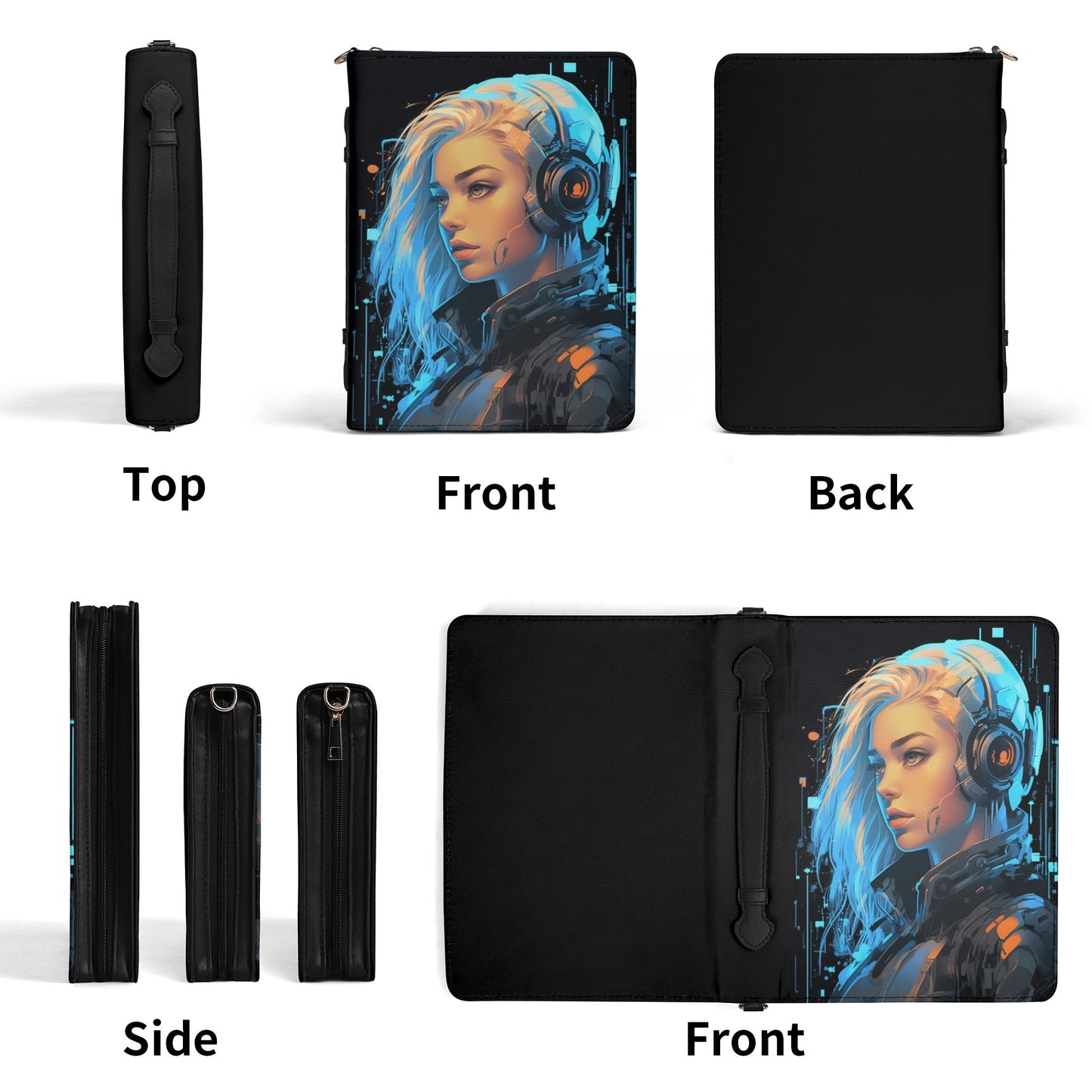 Future Girl / Books briefcase with internal pockets