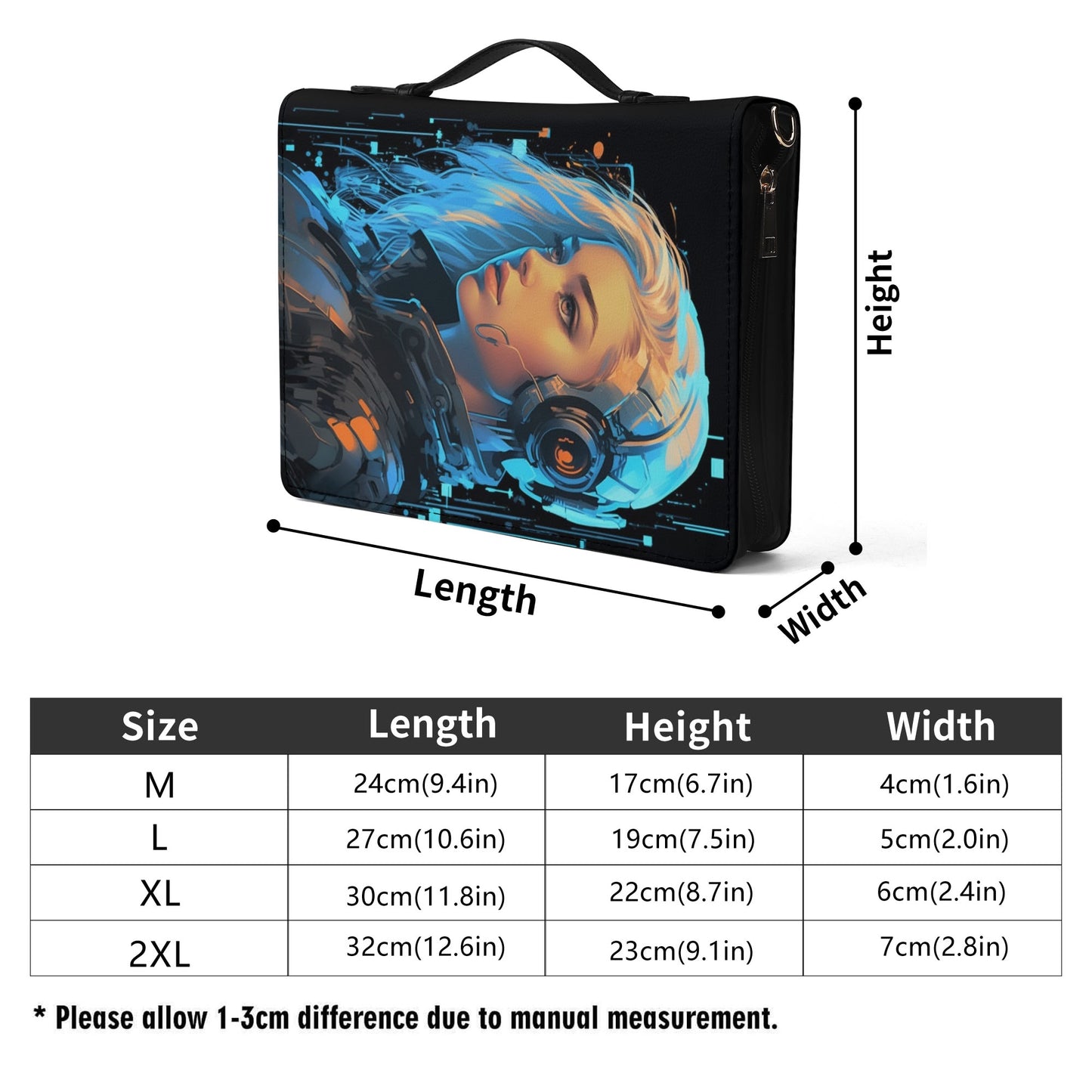 Future Girl / Books briefcase with internal pockets