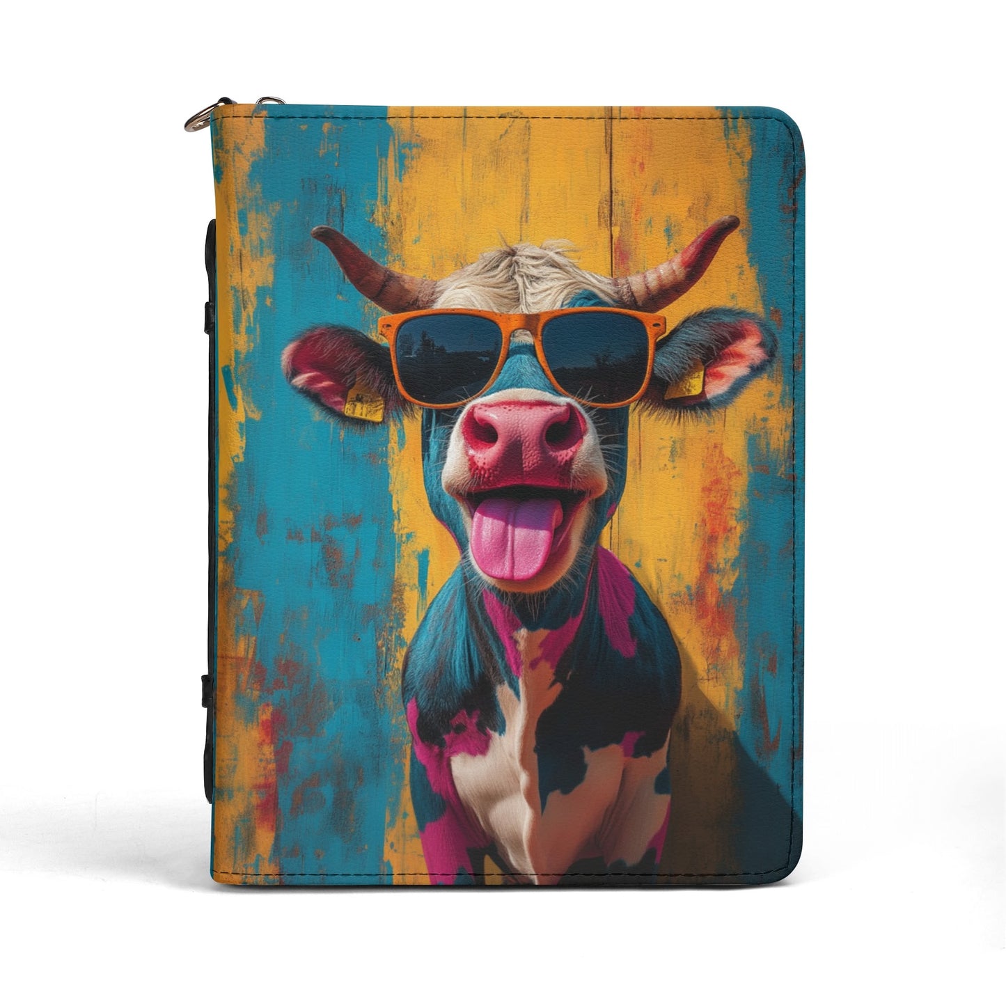Crazy Cow  / Books briefcase with internal pockets