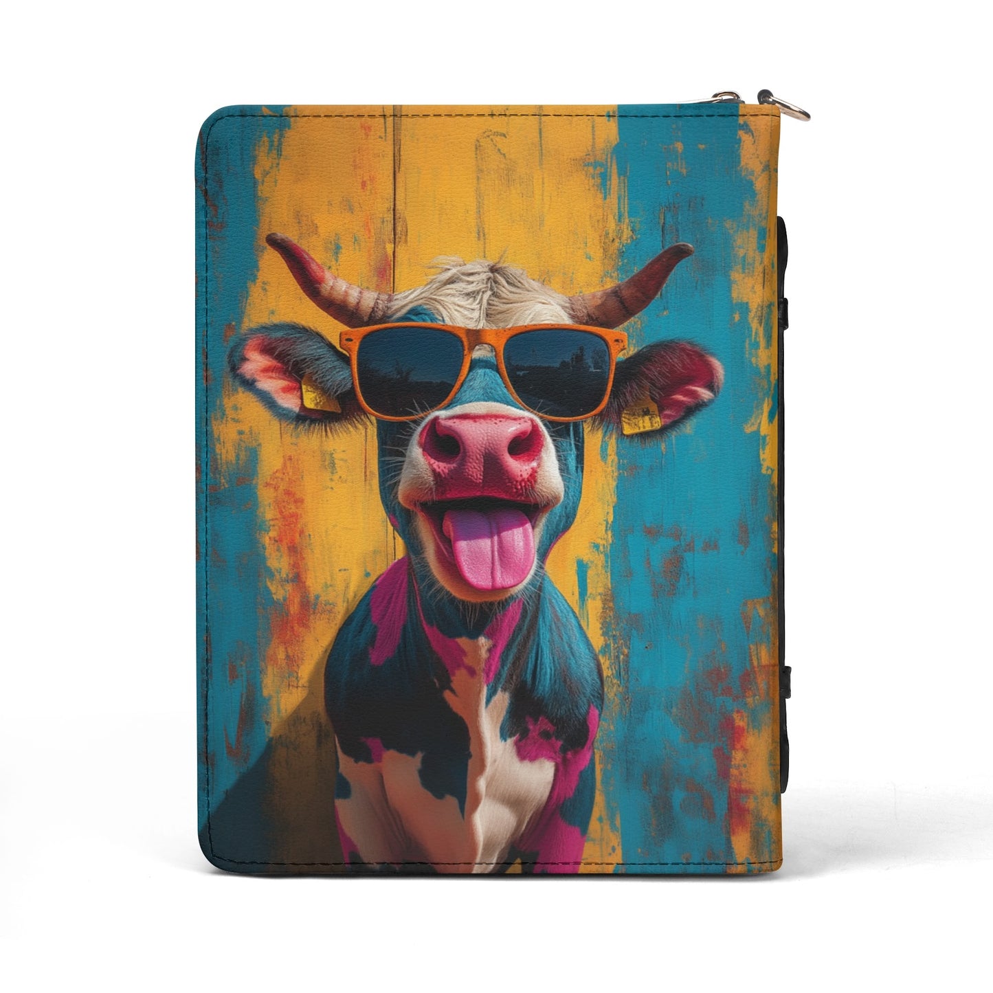 Crazy Cow  / Books briefcase with internal pockets