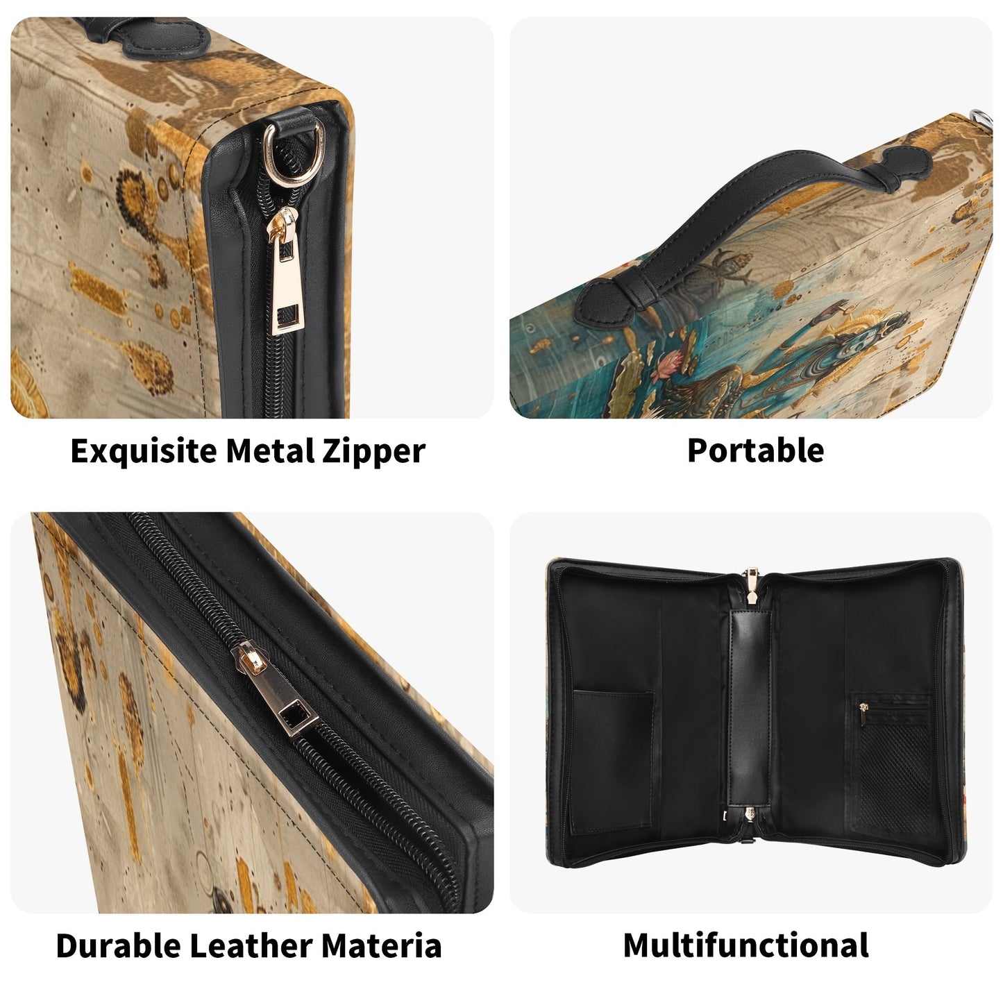 Shiva / Briefcase for Sacred Texts with internal pockets