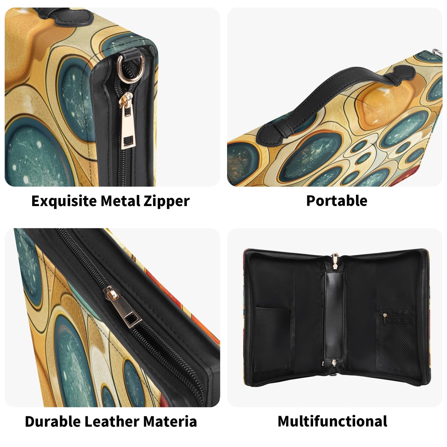Marbles / Books briefcase with internal pockets