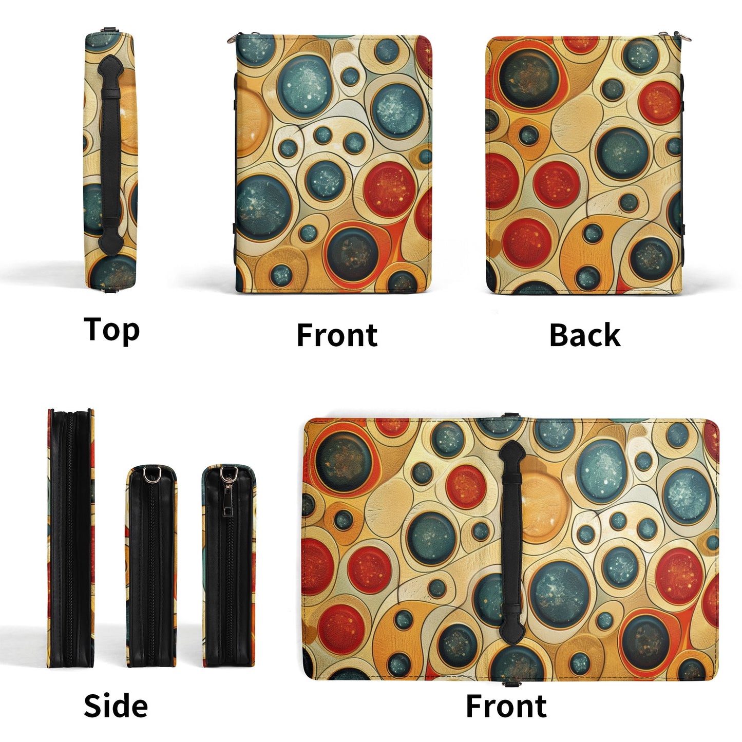 Marbles / Books briefcase with internal pockets