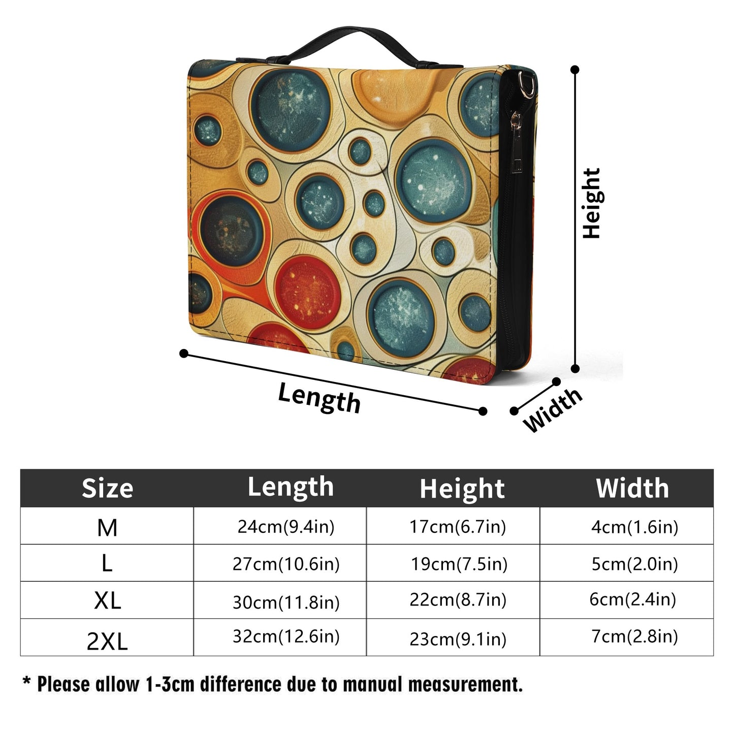 Marbles / Books briefcase with internal pockets