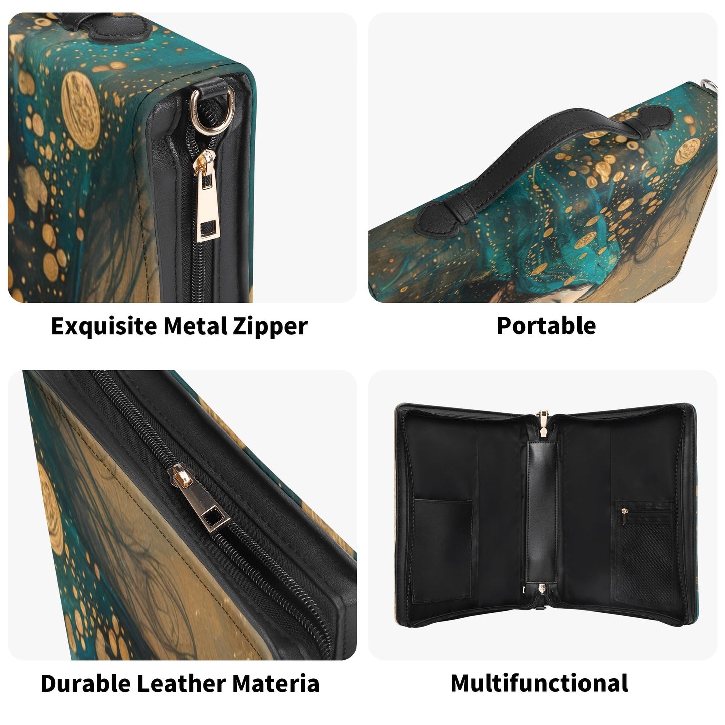 Sherazade / Books briefcase with internal pockets