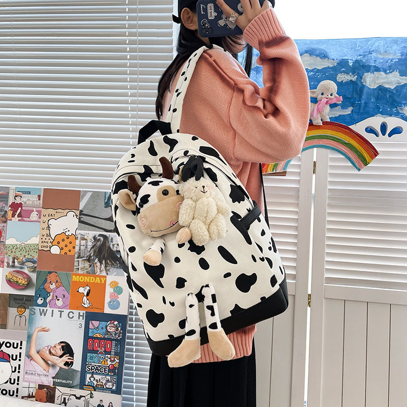 Cute Cow / Backpack (17 inch)