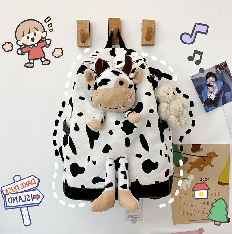 Cute Cow / Backpack (17 inch)