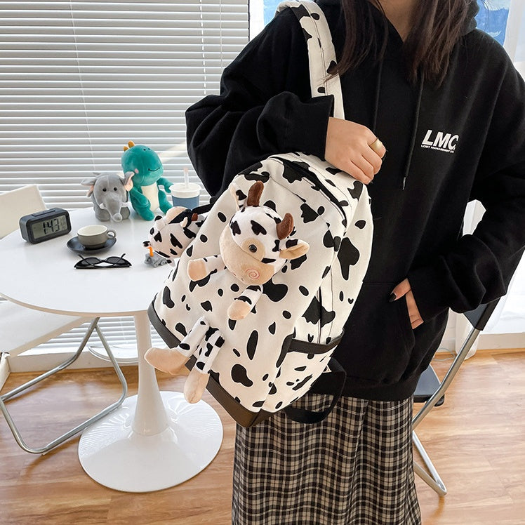 Cute Cow / Backpack (17 inch)