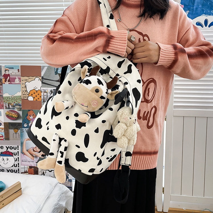 Cute Cow / Backpack (17 inch)
