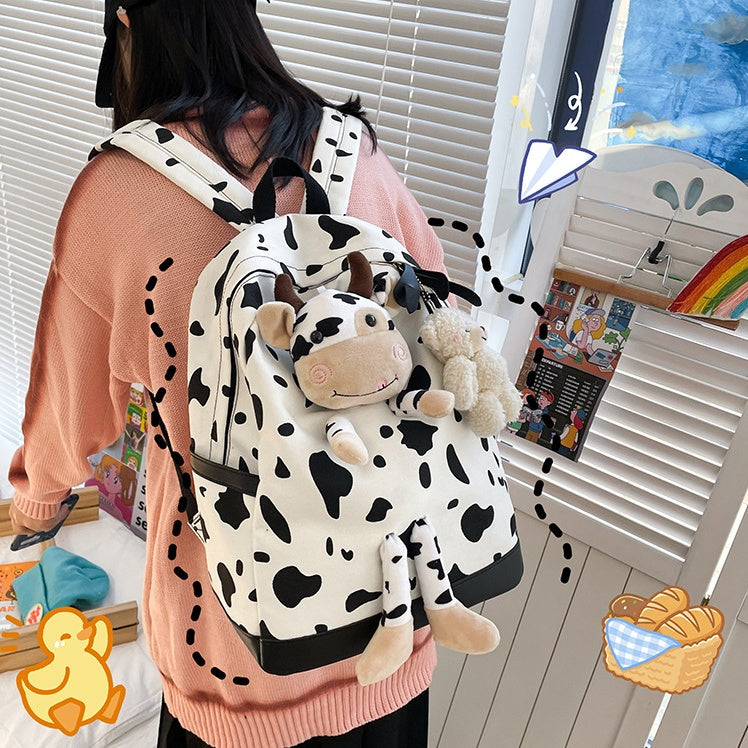 Cute Cow / Backpack (17 inch)