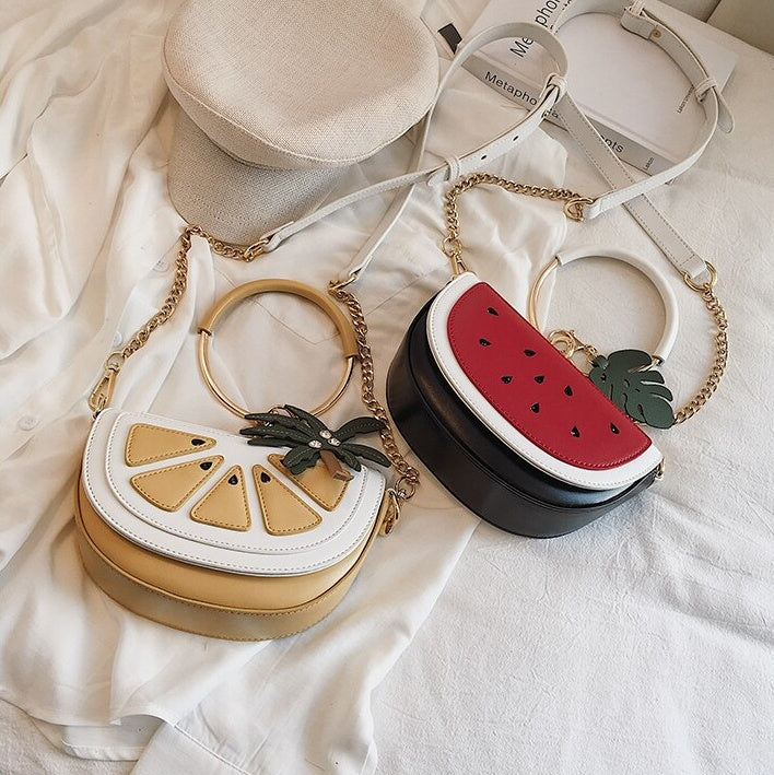 Fruit ( Watermelon -  Lemon ) / Shoulder Bag