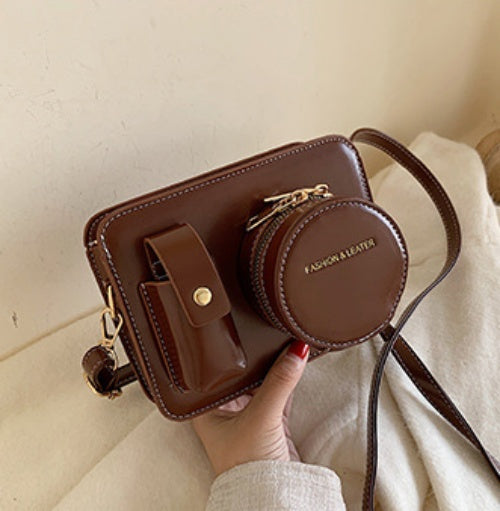 Mini Vintage Camera / Shoulder Handbag