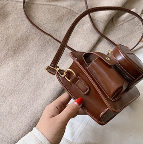 Mini Vintage Camera / Shoulder Handbag